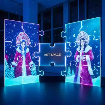 Аренда Пазл русские сказки в Маринс Парк Отеле — ART SPACE