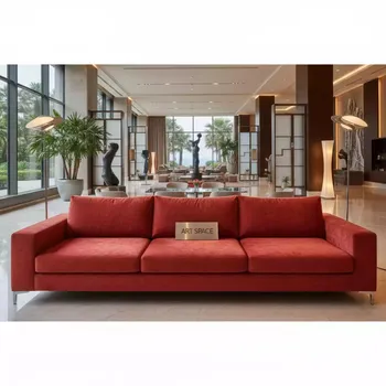 Аренда Диван П образный California Red в Rodina Grand Hotel & SPA — ART SPACE