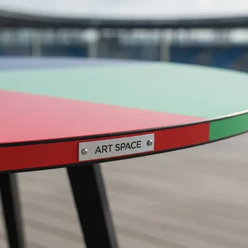 Аренда Столешница круглая Solid Laminate на арене «Фишт» — ART SPACE