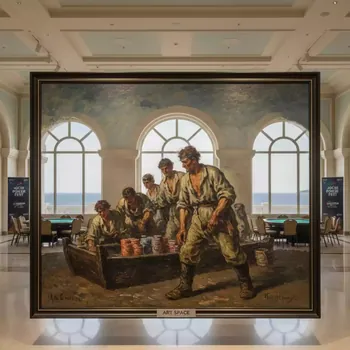 Аренда Репродукция картины Репин Илья № 01 в зале «Чайка» (Морпорт) — ART SPACE