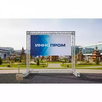 Аренда Рама для баннера в этно-парке «Моя Россия» — ART SPACE