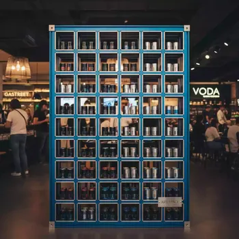 Аренда Стеллаж для хранения тубусов НЕГА в ресторане «Voda» — ART SPACE