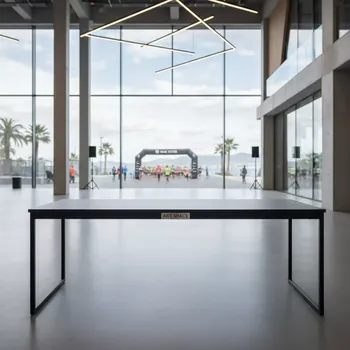 Аренда Стол черный прямоугольный 38 041BK 120х90 см в Mantera Supreme — ART SPACE