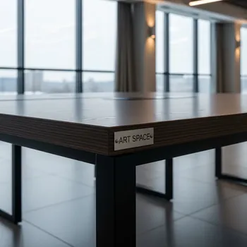 Аренда Стол Лидер 1 1200х800 венге каркас черный в Sport Inn Hotel & Wellness — ART SPACE