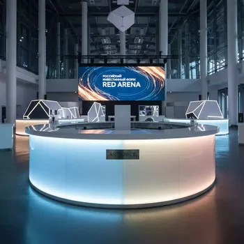 Аренда Стойка пластиковая барная светящаяся Jumbo Bar Lighting в Red Arena — ART SPACE