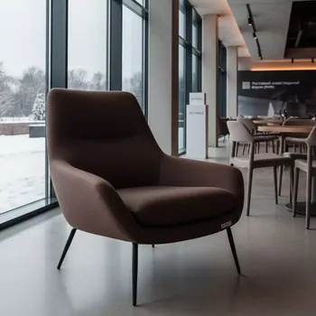 Аренда Кресло Teo XL какао в ресторане «Плакучая Ива» — ART SPACE