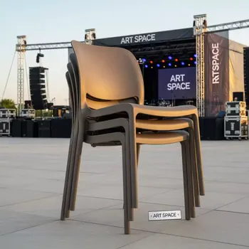 Аренда Кресло пластиковое Riva тортора в Radisson Blu Resort & Congress Centre — ART SPACE