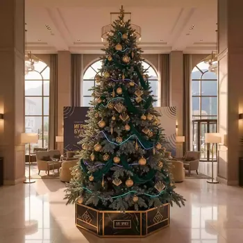 Аренда Ель искусственная юта в Radisson Hotel Rosa Khutor — ART SPACE