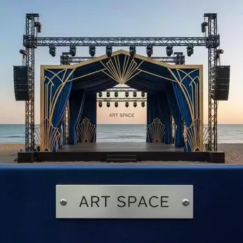 Аренда Сцена разборная для концерта 6х4 на пляже «Маяк» — ART SPACE
