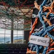 Аренда Сеть игровая шерстяная для тимбилдинга в Radisson Hotel Rosa Khutor — ART SPACE