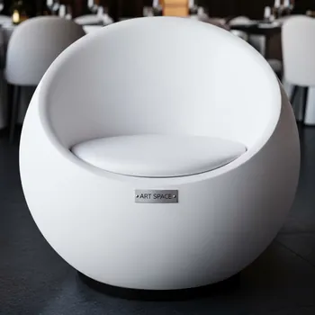 Аренда Кресло белое Puffy в ресторане «Sanremo» — ART SPACE