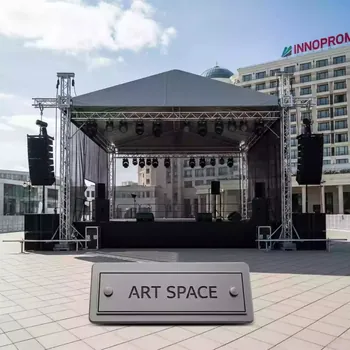 Аренда Сцена с крышей 6х4 м в отеле «Богатырь» — ART SPACE