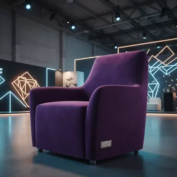Аренда Чехол E01 для стула Eames велюр фиолетовый уплотненный в Сириус Арене — ART SPACE