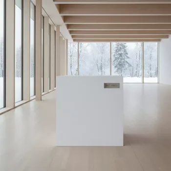 Аренда Подставка белая Куб в усадьбе Голицына — ART SPACE