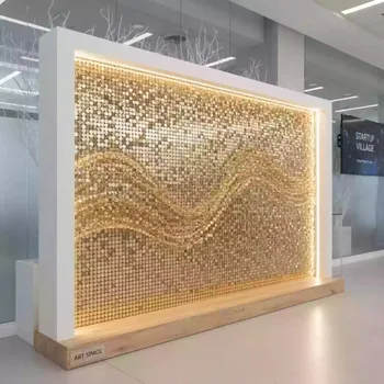 Аренда Фотозона на год из золотых пайеток в Сочи Парк Отеле — ART SPACE