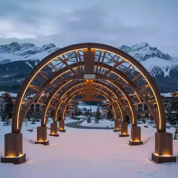 Аренда Крыша с дугообразной решеткой в Golden Tulip Rosa Khutor — ART SPACE