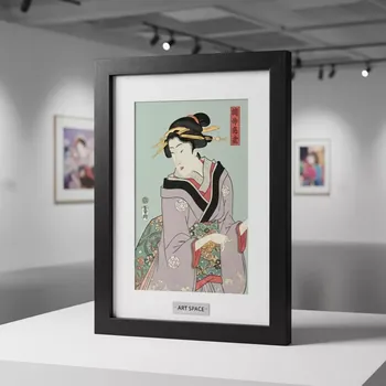 Аренда Картина Китагава Утамаро № 10 в ледовом дворце «Роза Хутор» — ART SPACE