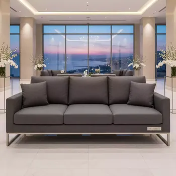 Аренда Диван Sevilla трехместный серый в отеле Hyatt Regency Sochi — ART SPACE