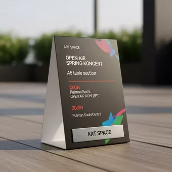 Аренда Информационная стойка тейбл тент А5 в Pullman Sochi Centre — ART SPACE