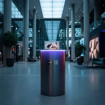 Аренда Стол коктейльный LED Cylinder в Omega Sirius — ART SPACE