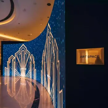 Аренда Экран LED гибкий шаг 2,5 мм в Cosmos Sochi Hotel — ART SPACE