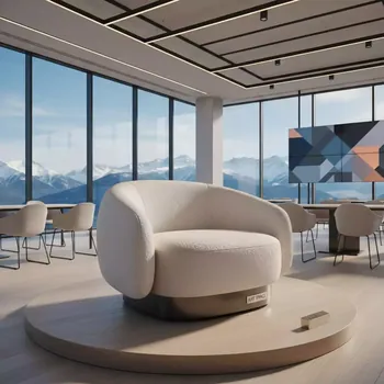 Аренда Кресло Bouclé на площадке Rosa Peak (2320м) — ART SPACE