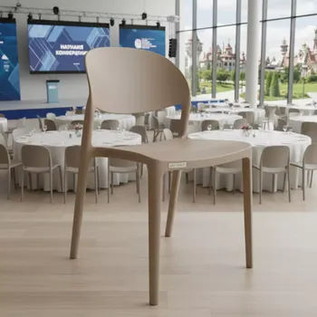 Аренда Кресло пластиковое Sky Pro бежевый в отеле «Богатырь» — ART SPACE