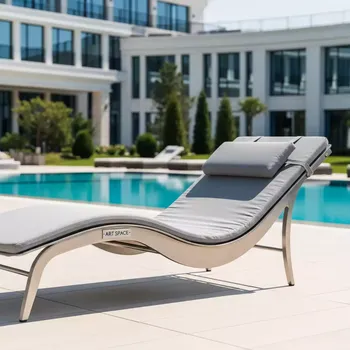 Аренда Шезлонг лежак Wave Pad металлический в Swissôtel Resort Sochi Kamelia — ART SPACE