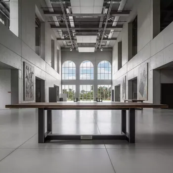Аренда Стол обеденный Канцлер Rotang Lux 2,5 метра в комплексе «Дагомыс» — ART SPACE