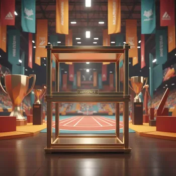 Аренда Этажерка 3 ярусная Gold в Bridge Resort — ART SPACE