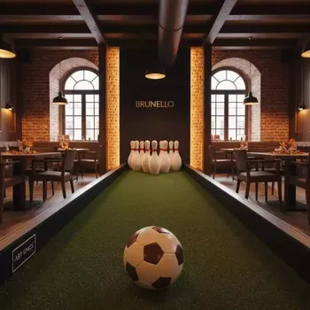 Аренда Футбол боулинг в ресторане «Brunello» — ART SPACE