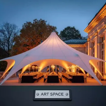 Аренда Тент Кайт 12х18 в ресторане «Brunello» — ART SPACE