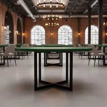 Аренда Стол банкетный Amsterdam Loft 120 green в банкетном зале «Дельфин» — ART SPACE