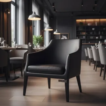 Аренда Кресло CLG 630 LXH B Black в ресторане «Баран-Рапан» — ART SPACE