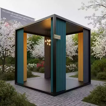 Аренда Палатка тентовая Тематическая 5х2,5 м в санатории «Русь» — ART SPACE