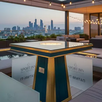 Аренда Обогреватель стол уличный электрический Bogazici квадрат в Sport Inn Hotel & Wellness — ART SPACE