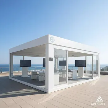 Аренда Шатер трансформер премиум Bizon 4х6 в Pullman Sochi Centre — ART SPACE