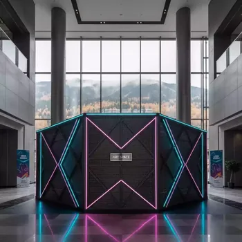Аренда Модуль центральный Welcome плетеный в Radisson Hotel Rosa Khutor — ART SPACE