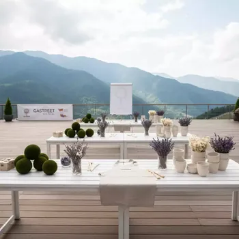 Аренда Мастер класс топиарий в Golden Tulip Rosa Khutor — ART SPACE