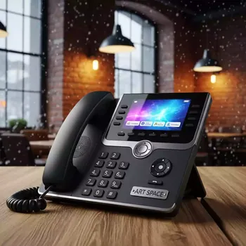 Аренда Телефон IP Yealink SIP T53W в ресторане «Магадан» — ART SPACE