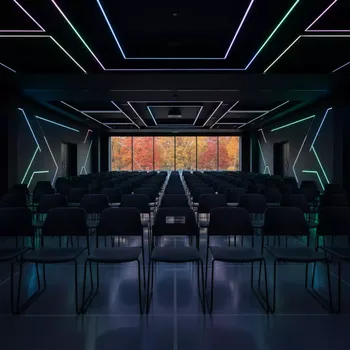 Аренда Стул ИЗО сидение пластик черный каркас в Bridge Resort — ART SPACE