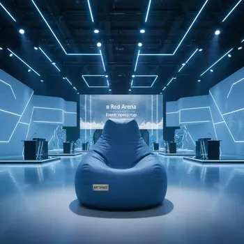 Аренда Кресло синее Оксфорд 600D M1104 в Red Arena — ART SPACE