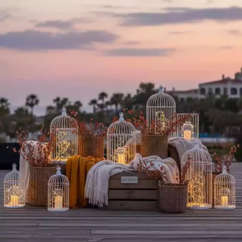 Аренда Клетки и корзины декоративные в Bridge Resort — ART SPACE