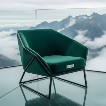 Аренда Стул Gucci велюр Velutto каркас металл на площадке Rosa Peak (2320м) — ART SPACE