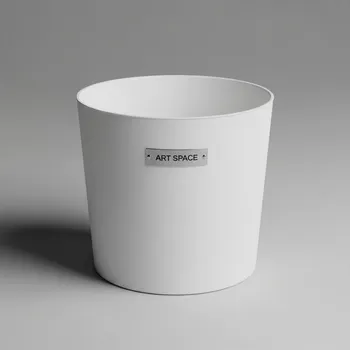 Аренда Кашпо Prosperplast Rato Tubus 15.5 7,5 л белый Сочи — ART SPACE