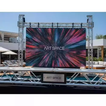 Аренда Экраны светодиодные Dicolor 3,5х2 м в пляжном клубе Del Mar — ART SPACE