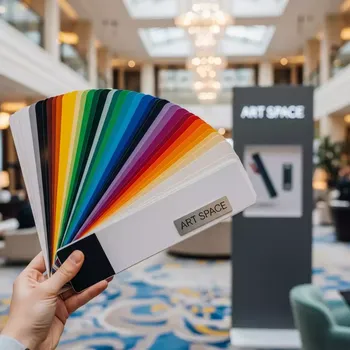 Аренда Веер с образцами плоттерной пленки Oracal 641 в Pullman Sochi Centre — ART SPACE