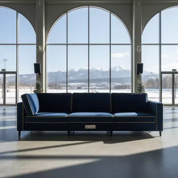 Аренда Модуль угловой мягкий Jeff в Керлинговом центре «Ледяной куб» — ART SPACE