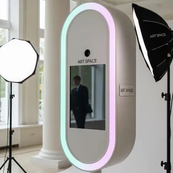 Аренда Фотобудка овальная новогодняя в санатории «Сочи» — ART SPACE