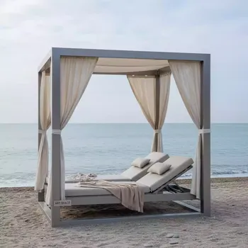 Аренда Шатер с лежаками Cottage на пляжных клубах Хосты — ART SPACE